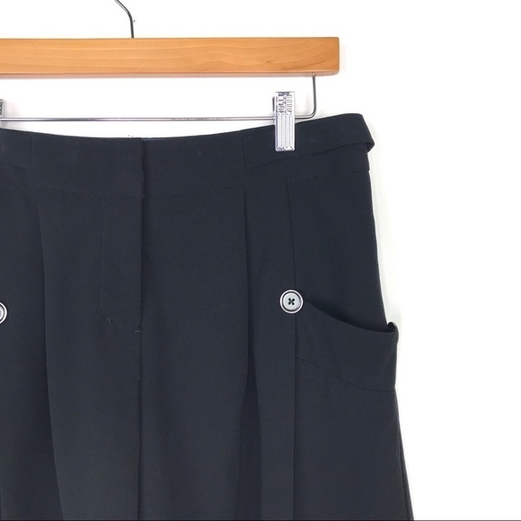 Anthropologie Elevenses Pleated Shorts Sz 2 - Picture 3 of 5